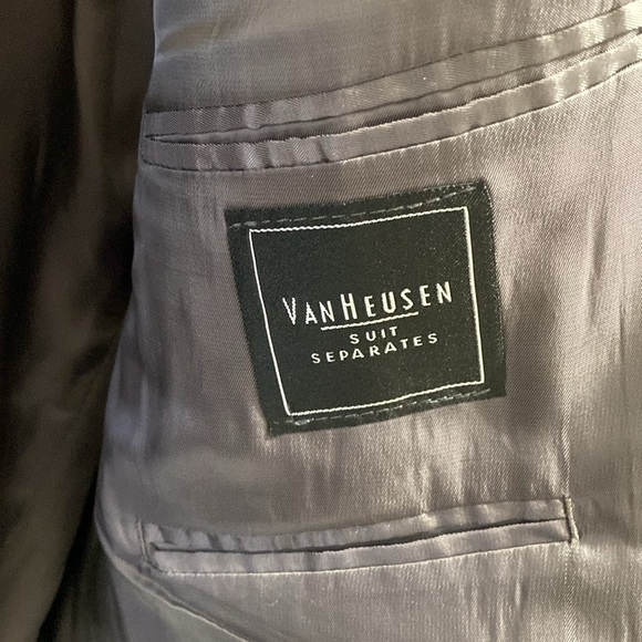 🚨Mens Van Heusen Suit Separates Jacket Coat 100% Wool - Picture 5 of 9
